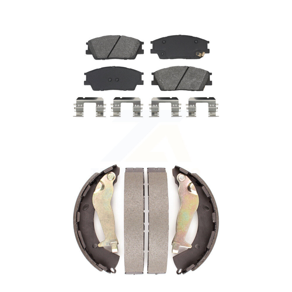Transit Auto - KSN-100915 - Front and Rear Disc Brake Pad Kits
