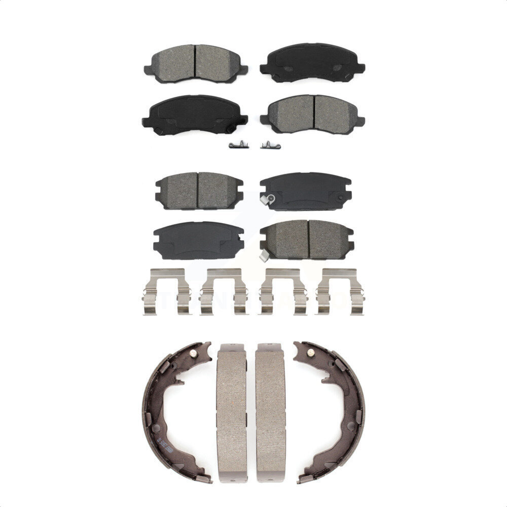 Transit Auto - KSN-100920 - Front and Rear Disc Brake Pad Kits