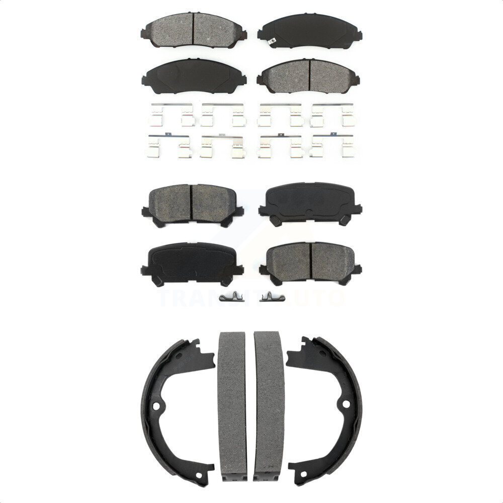 Transit Auto - KSN-100928 - Front and Rear Disc Brake Pad Kits