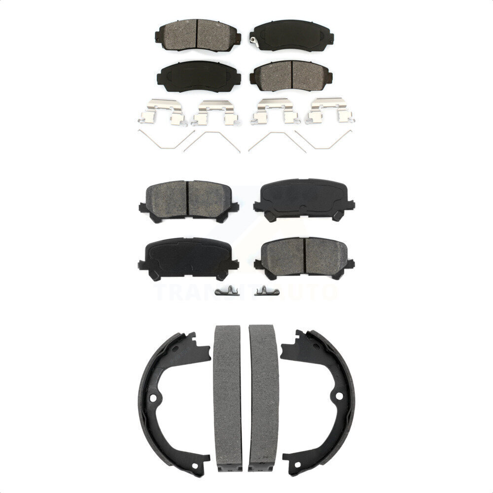 Transit Auto - KSN-100929 - Front and Rear Disc Brake Pad Kits