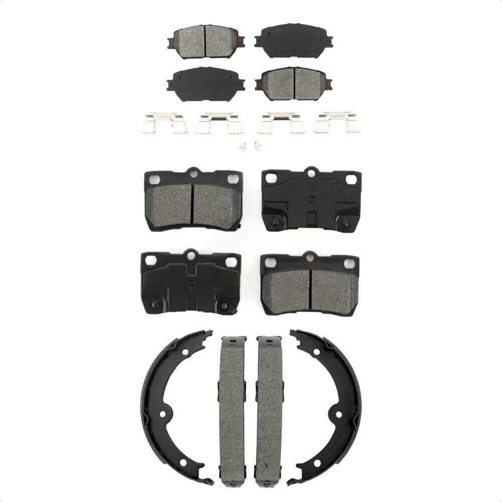 Transit Auto - KSN-100949 - Front and Rear Disc Brake Pad Kits