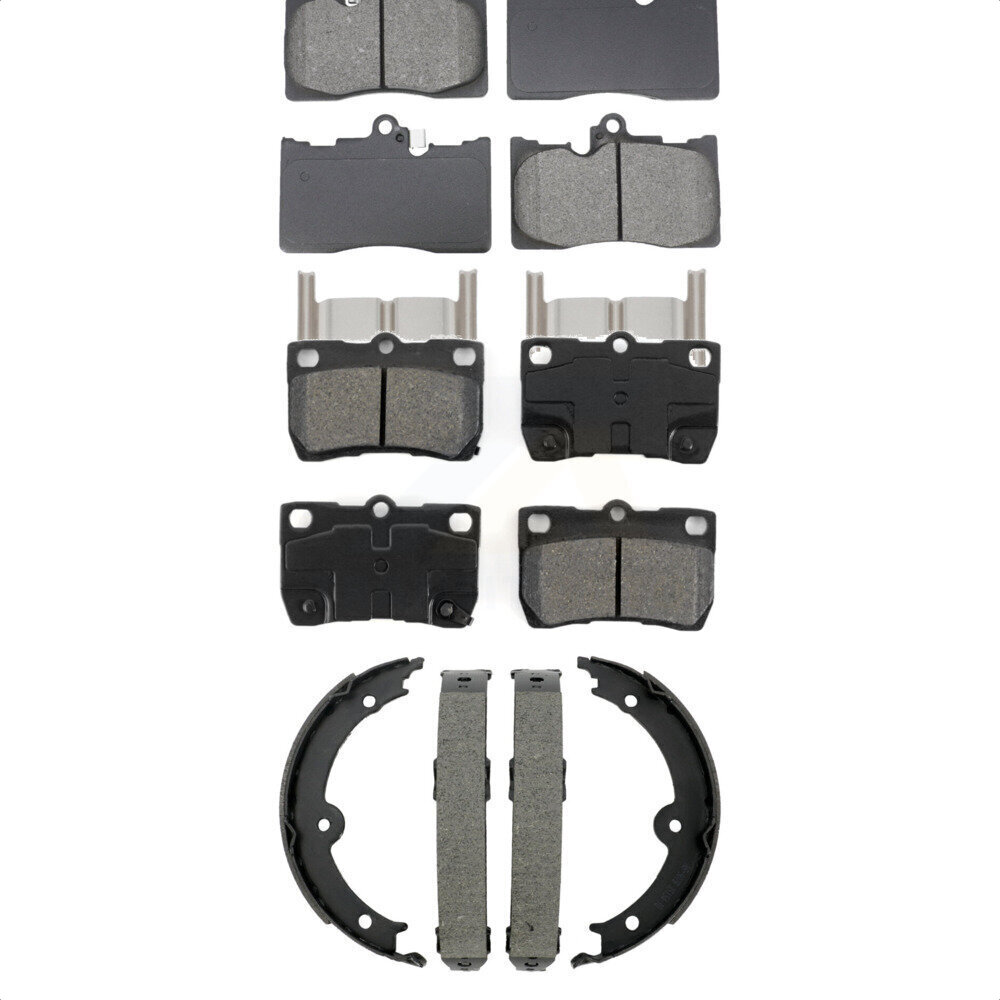 Transit Auto - KSN-100950 - Front and Rear Disc Brake Pad Kits