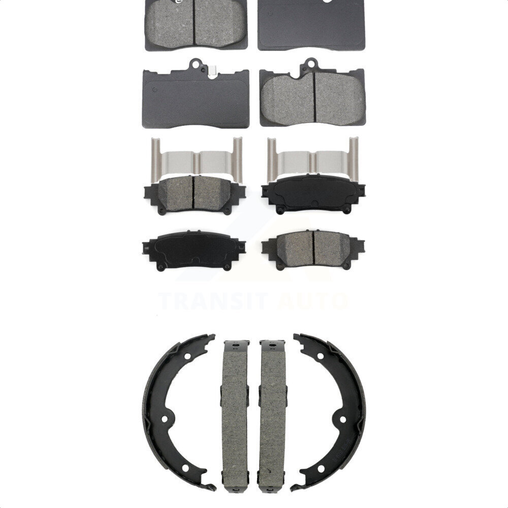 Transit Auto - KSN-100953 - Front and Rear Disc Brake Pad Kits