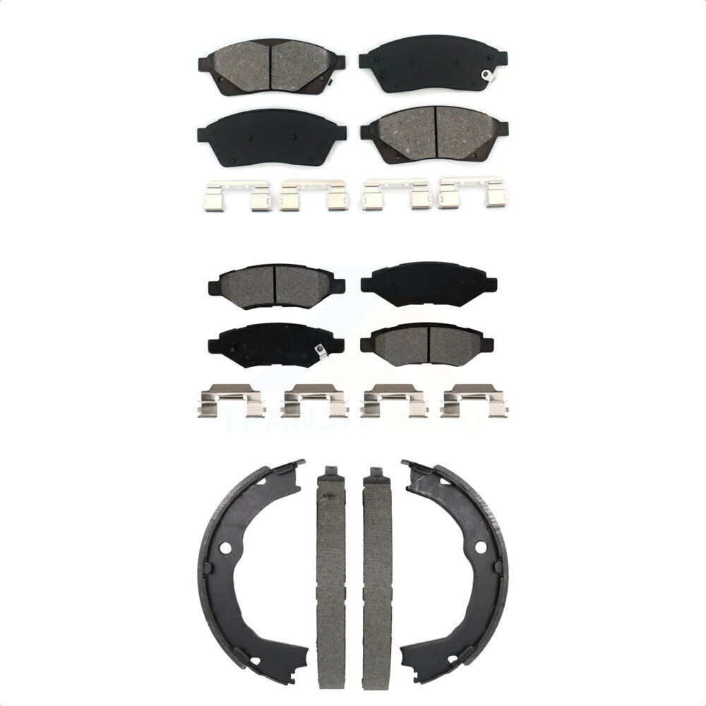 Transit Auto - KSN-100954 - Front and Rear Disc Brake Pad Kits
