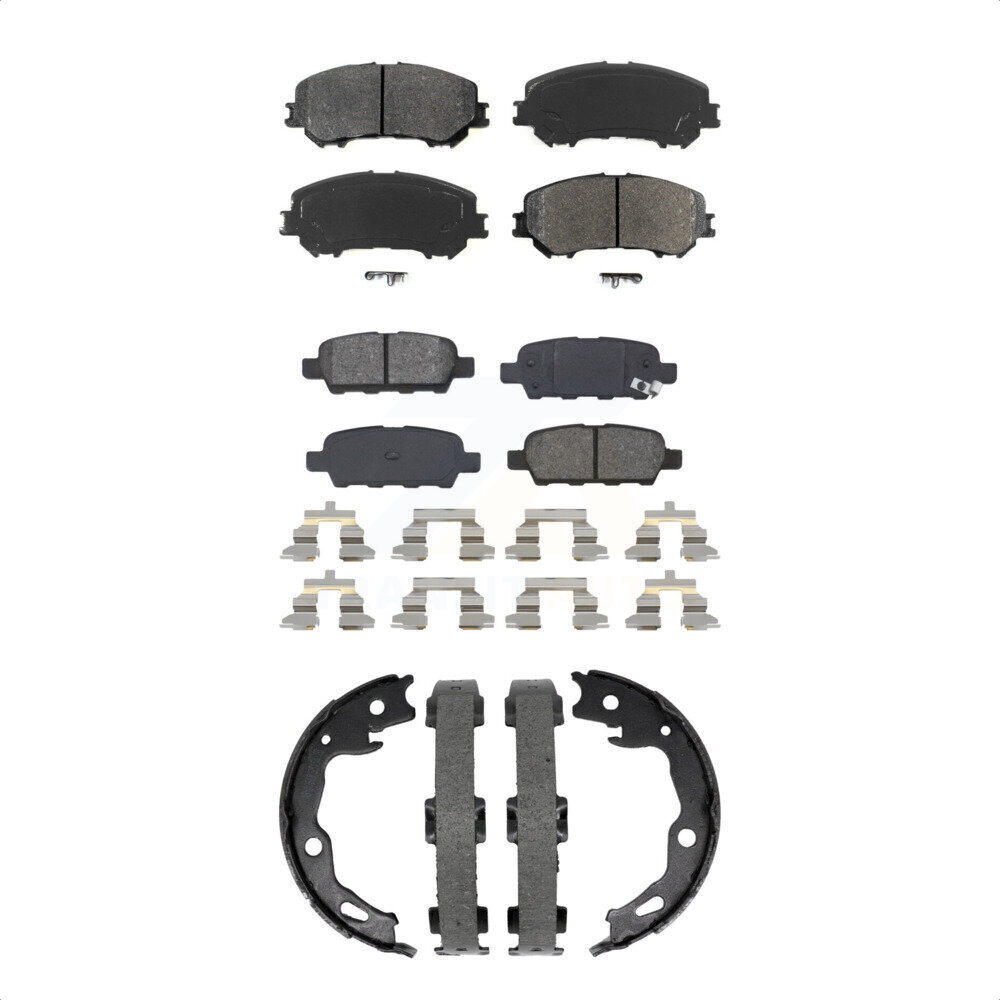 Transit Auto - KSN-100955 - Front and Rear Disc Brake Pad Kits