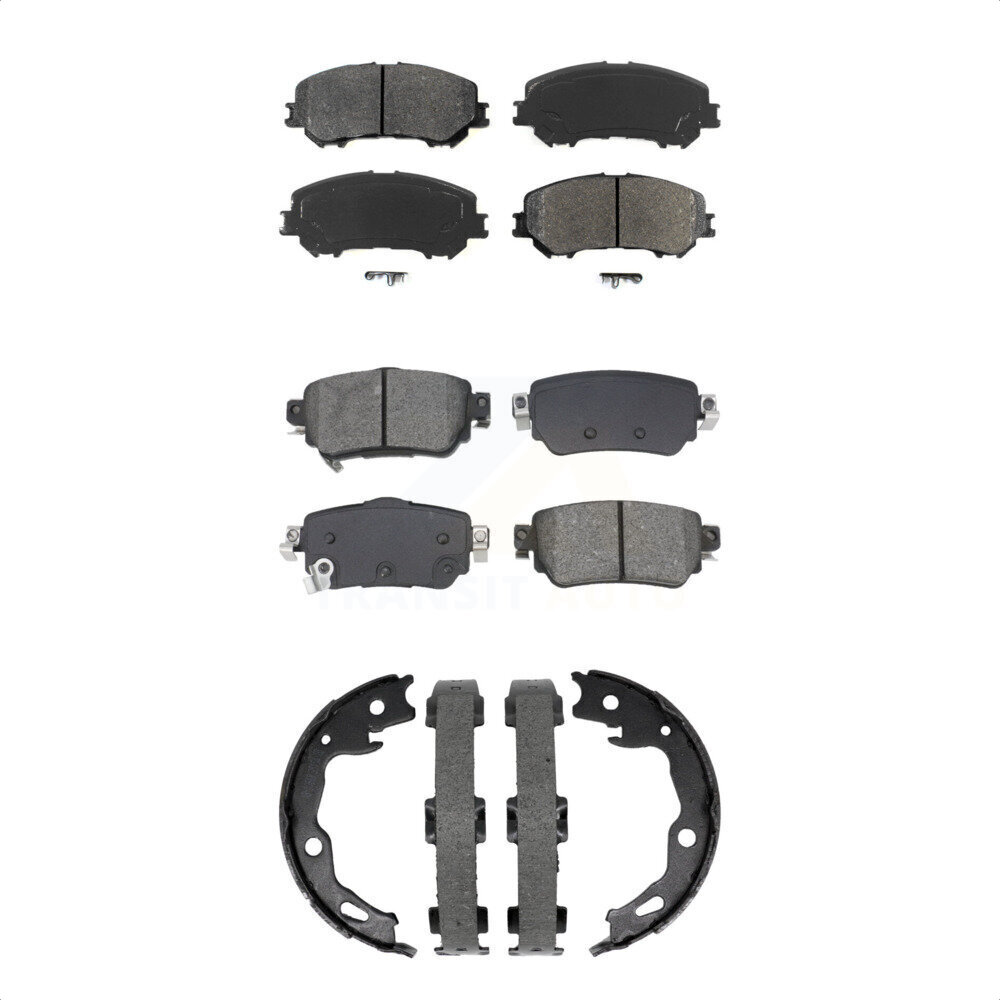 Transit Auto - KSN-100958 - Front and Rear Disc Brake Pad Kits