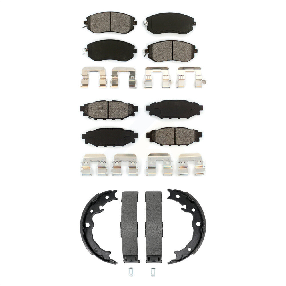 Transit Auto - KSN-100964 - Front and Rear Disc Brake Pad Kits