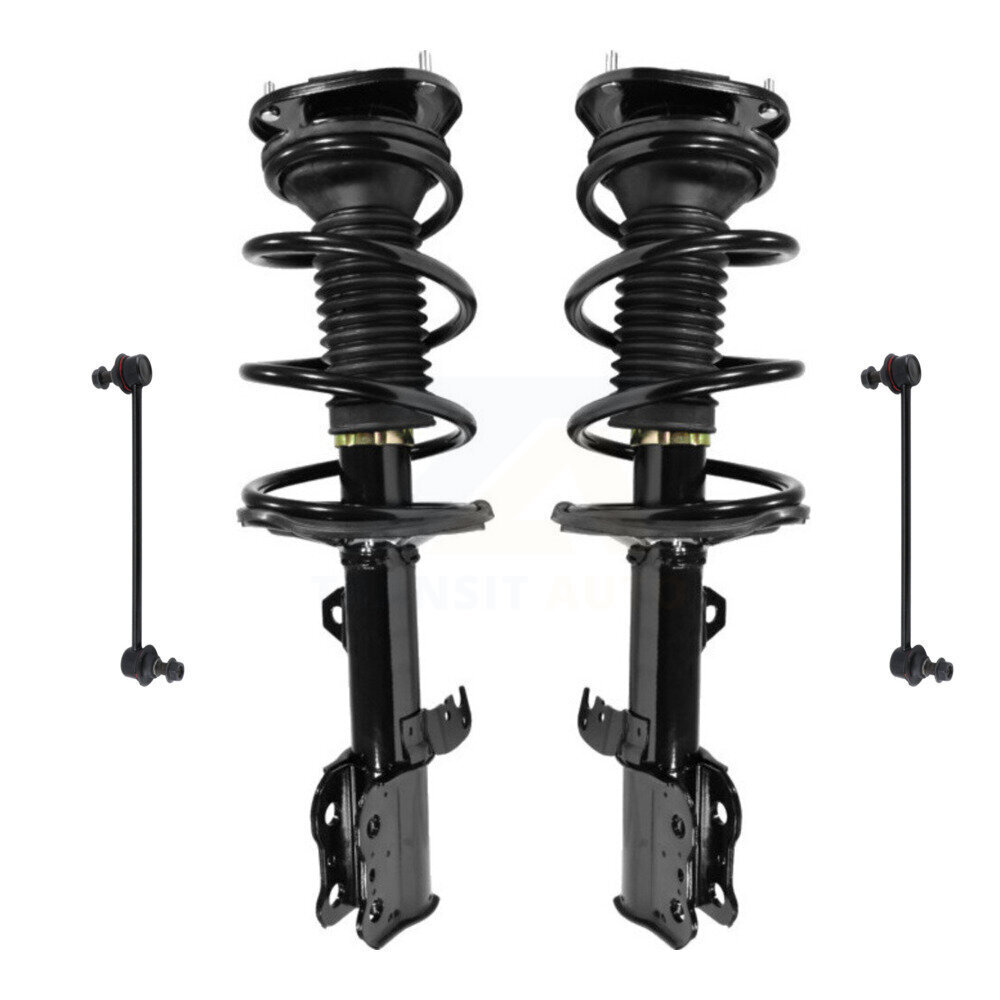 Transit Auto KSS-100774 Suspension Strut and Coil Spring Assembly for 2003-2008 Toyota Corolla - Front
