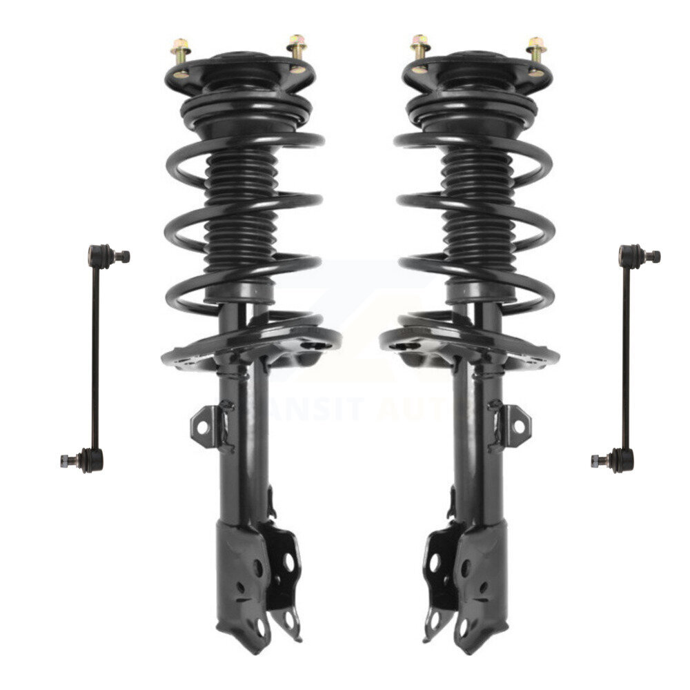 Transit Auto KSS-100963 Suspension Strut and Coil Spring Assembly for 2014-2019 Toyota Corolla - Front