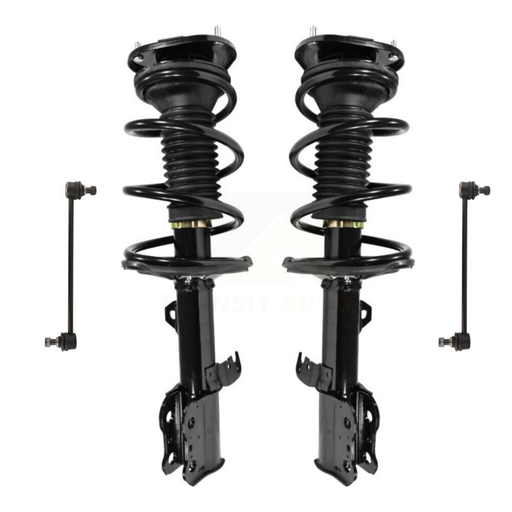 Transit Auto KSS-101001 Suspension Strut and Coil Spring Assembly for 2003-2008 Toyota Corolla - Front