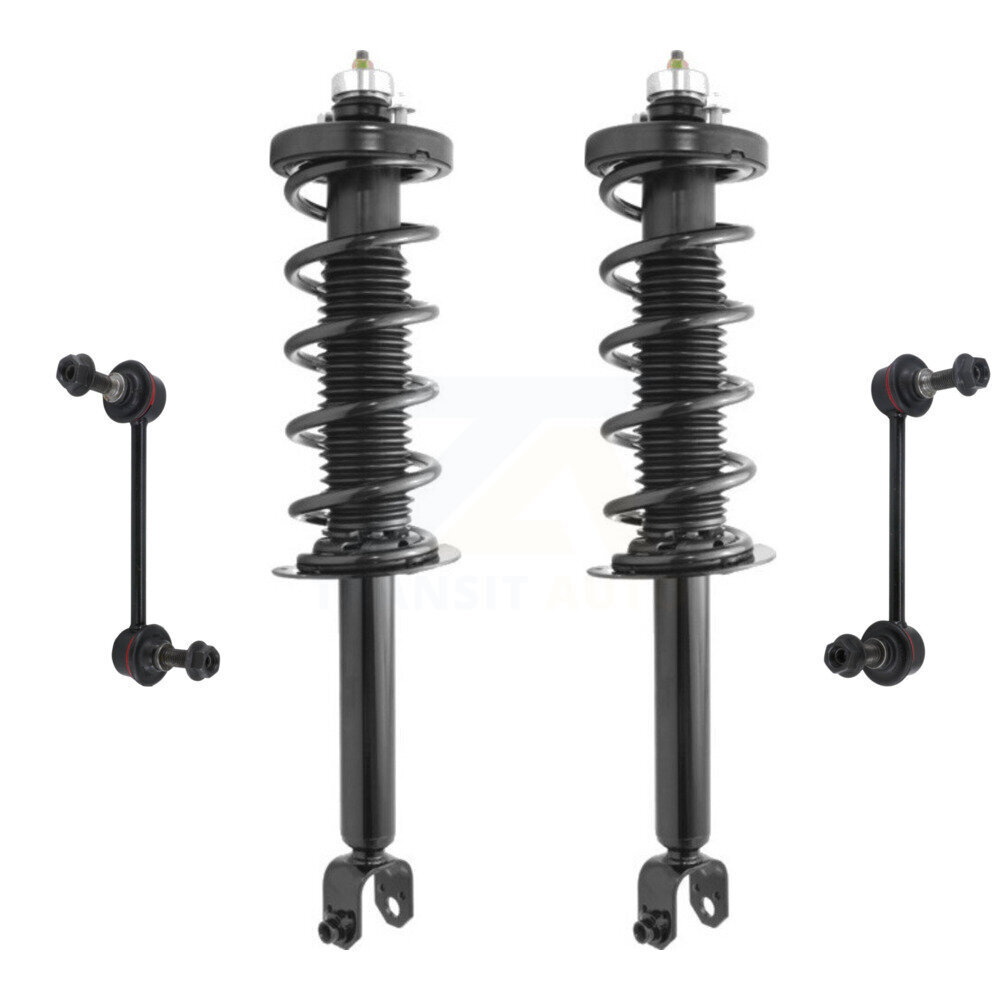 Transit Auto KSS-105205 Suspension Strut and Coil Spring Assembly for 2013-2017 Honda Accord - Rear
