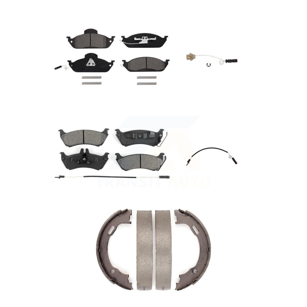 SIM - KSW-100226 - Front and Rear Disc Brake Pad Kits