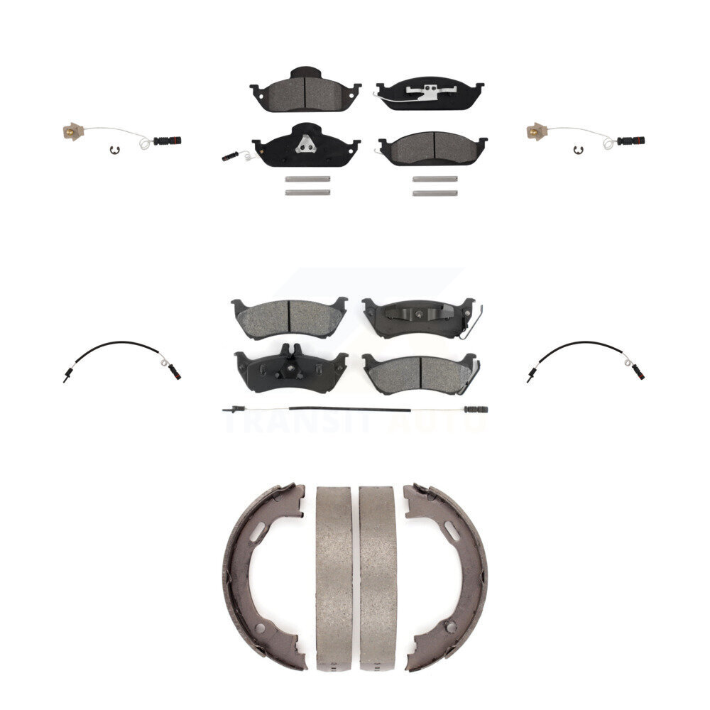SIM - KSW-100286 - Front and Rear Disc Brake Pad Kits