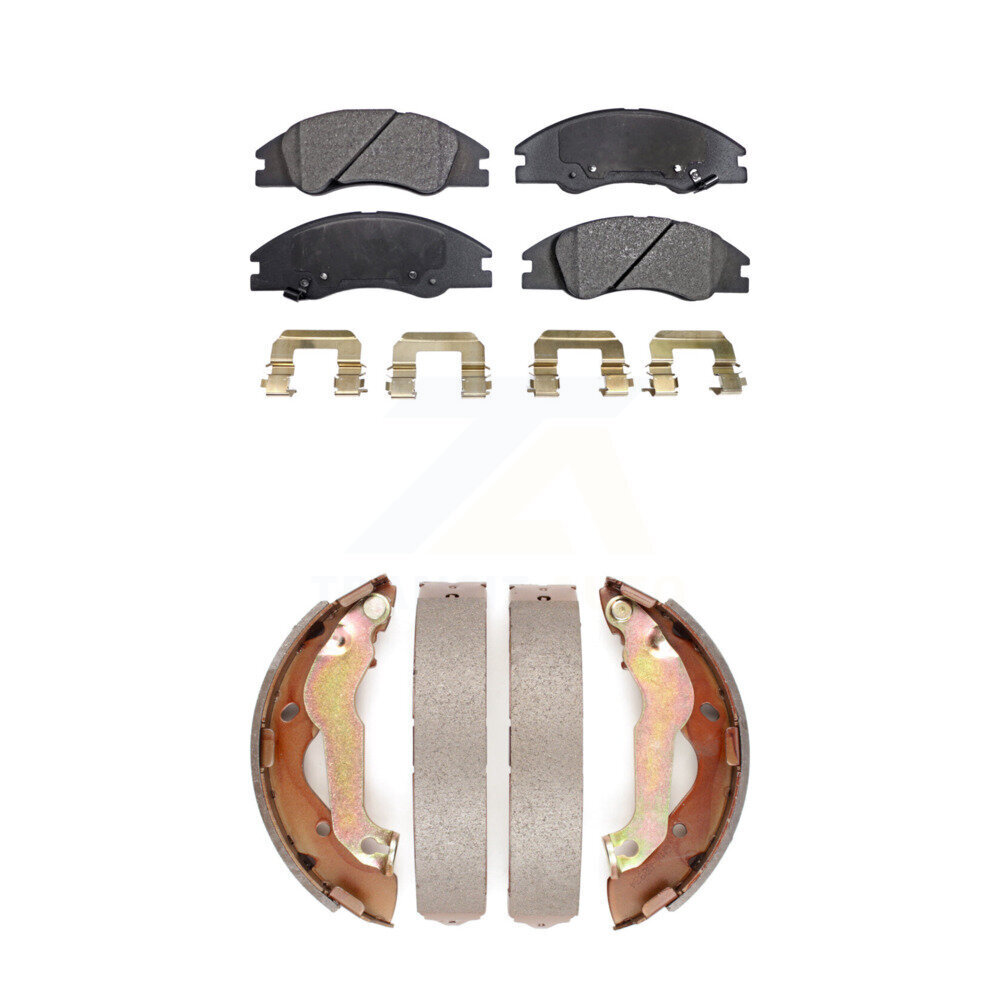 Transit Auto - KTN-100012 - Front and Rear Disc Brake Pad Kits