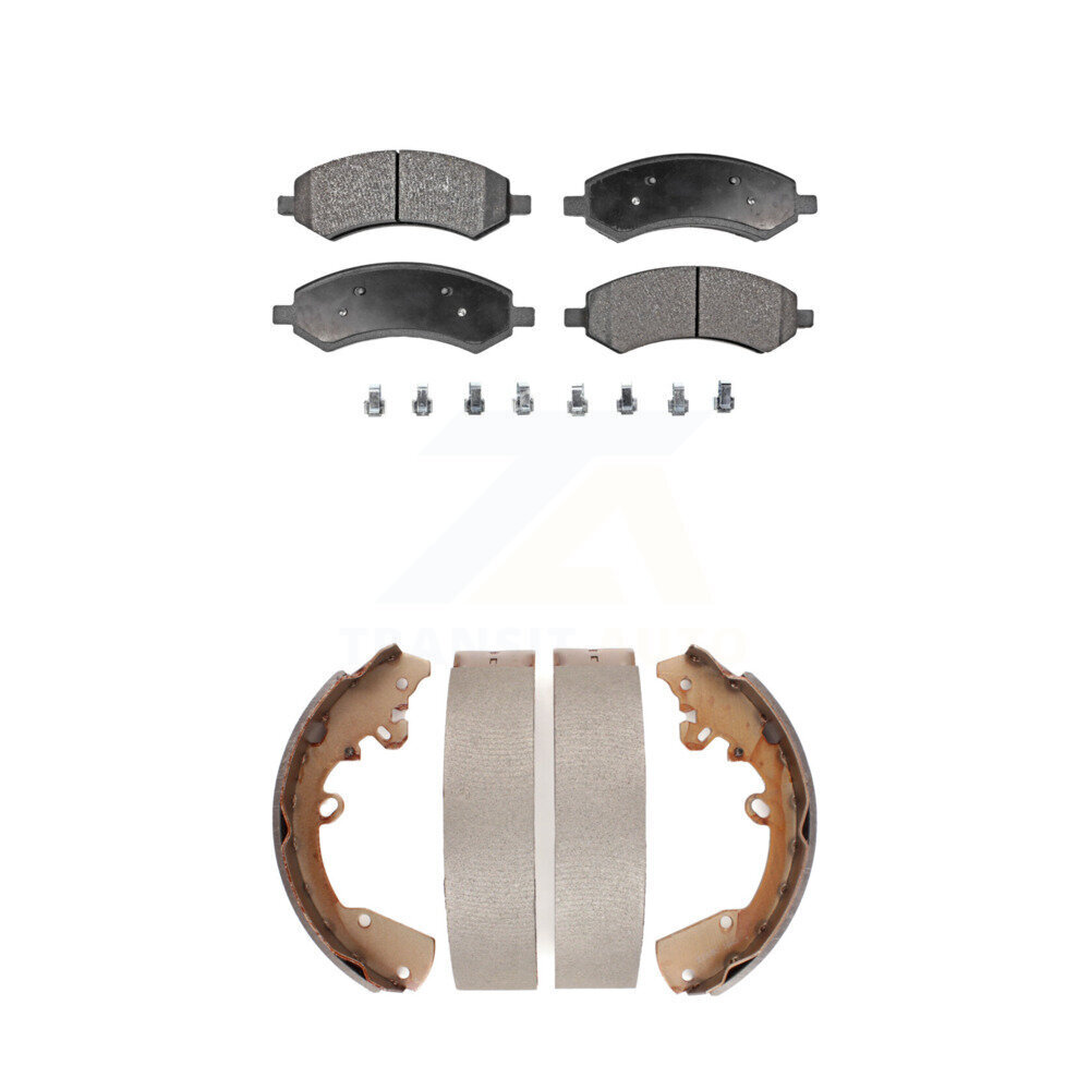 Transit Auto - KTN-100014 - Front and Rear Disc Brake Pad Kits