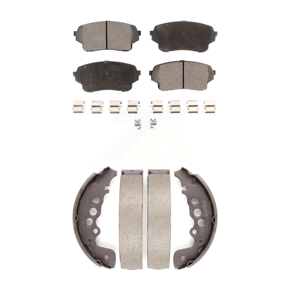 Transit Auto - KTN-100015 - Front and Rear Disc Brake Pad Kits