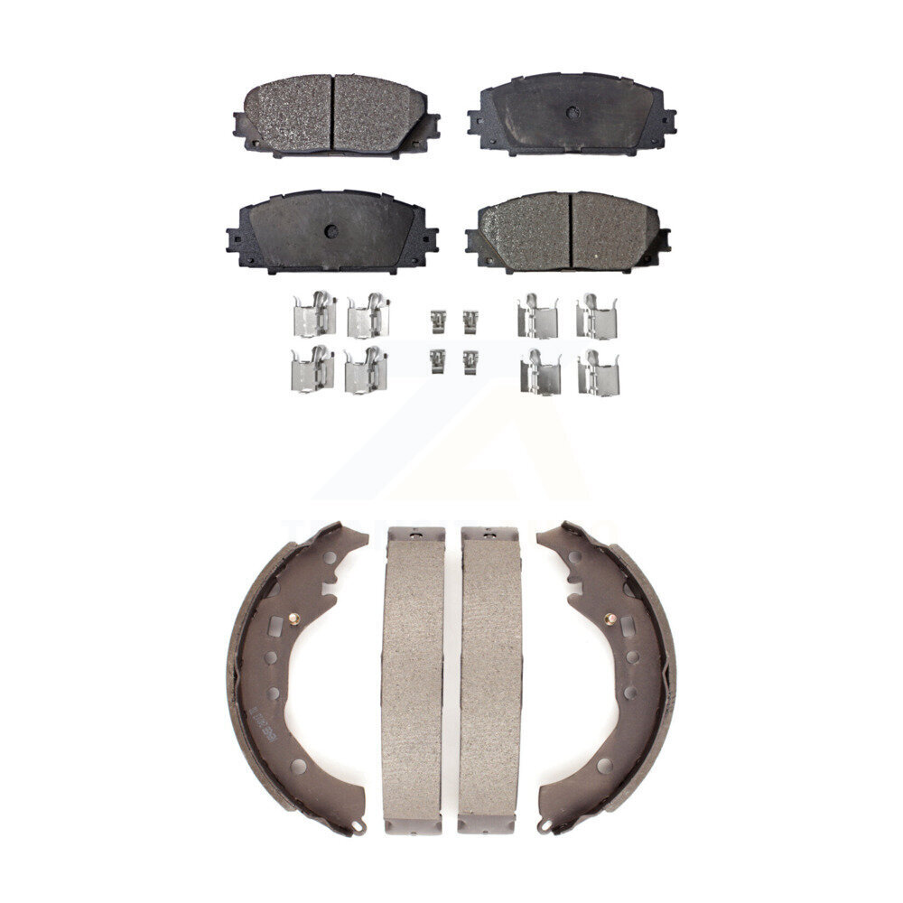 Transit Auto - KTN-100024 - Front and Rear Disc Brake Pad Kits