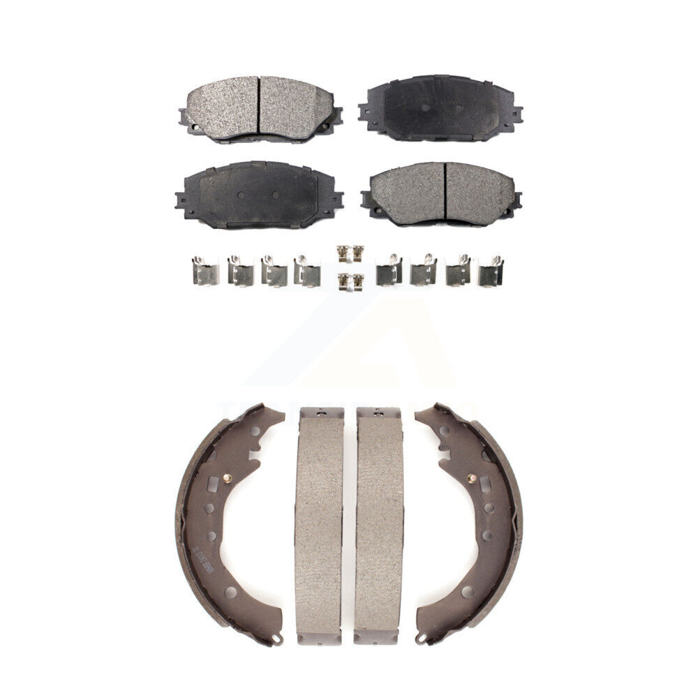 Transit Auto - KTN-100027 - Front and Rear Disc Brake Pad Kits