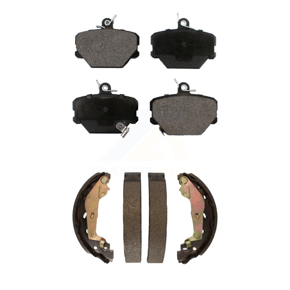 Transit Auto - KTN-100028 - Front and Rear Disc Brake Pad Kits