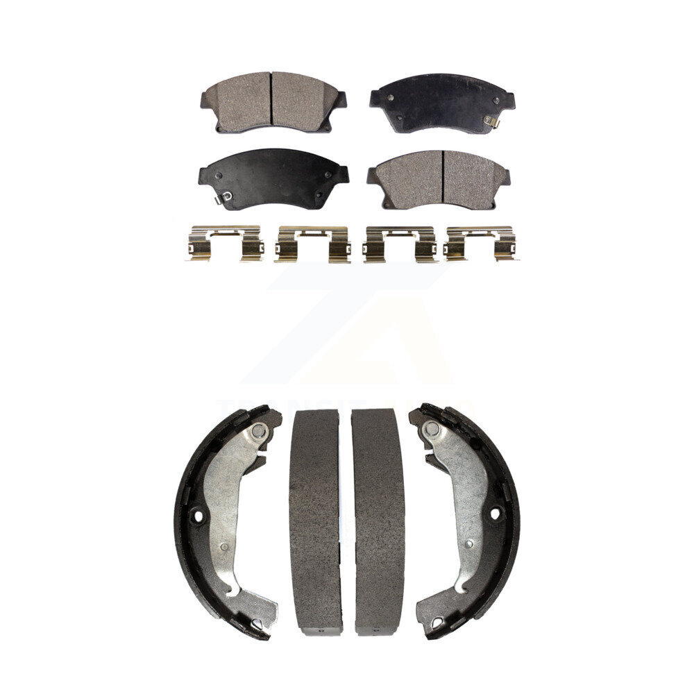 Transit Auto - KTN-100039 - Front and Rear Disc Brake Pad Kits