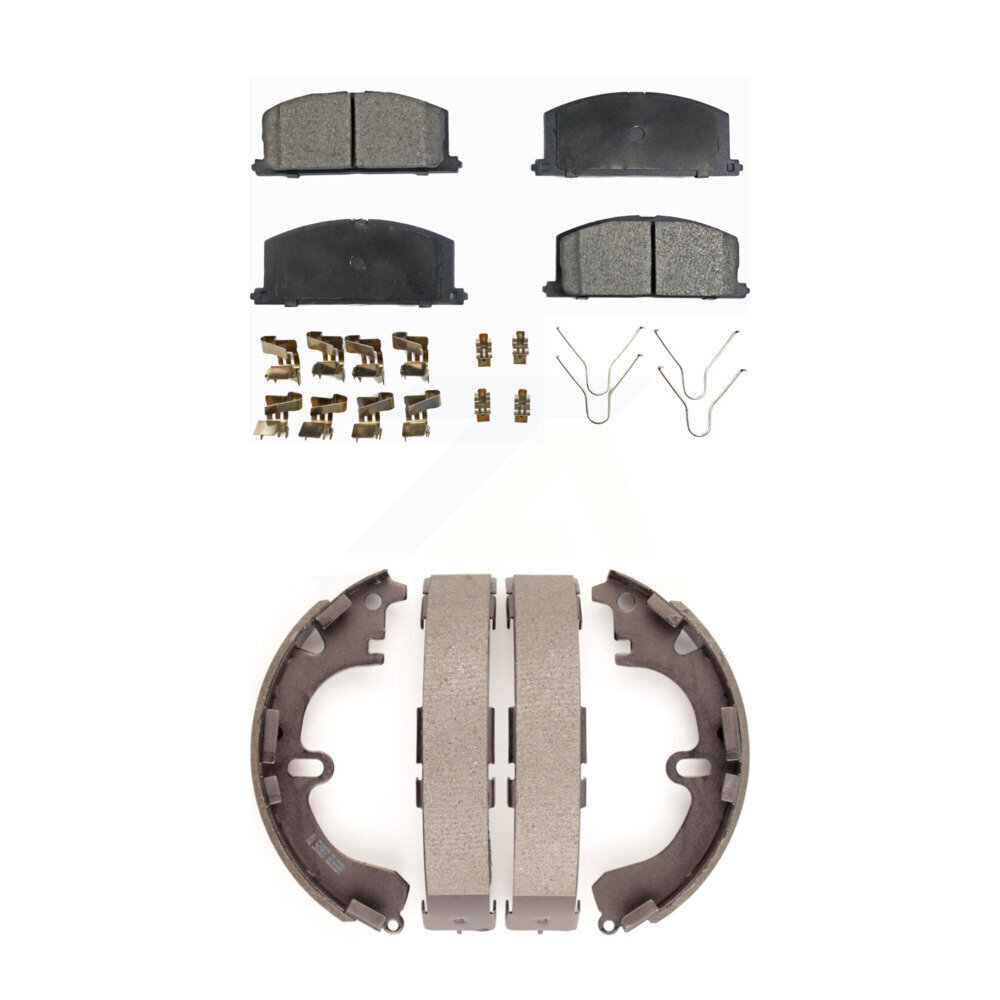 Transit Auto - KTN-100048 - Front and Rear Disc Brake Pad Kits