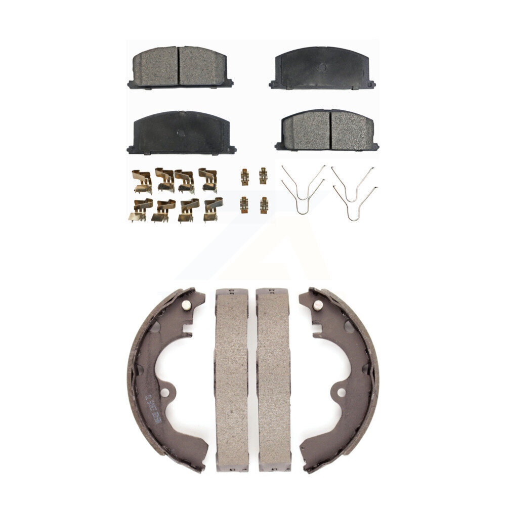 Transit Auto - KTN-100049 - Front and Rear Disc Brake Pad Kits