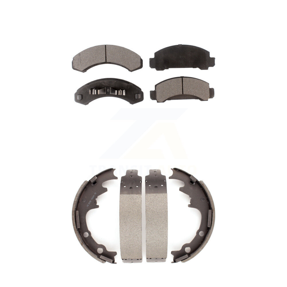Transit Auto - KTN-100050 - Front and Rear Disc Brake Pad Kits