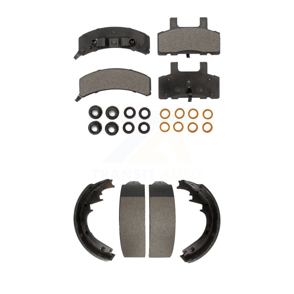 Transit Auto - KTN-100056 - Front and Rear Disc Brake Pad Kits