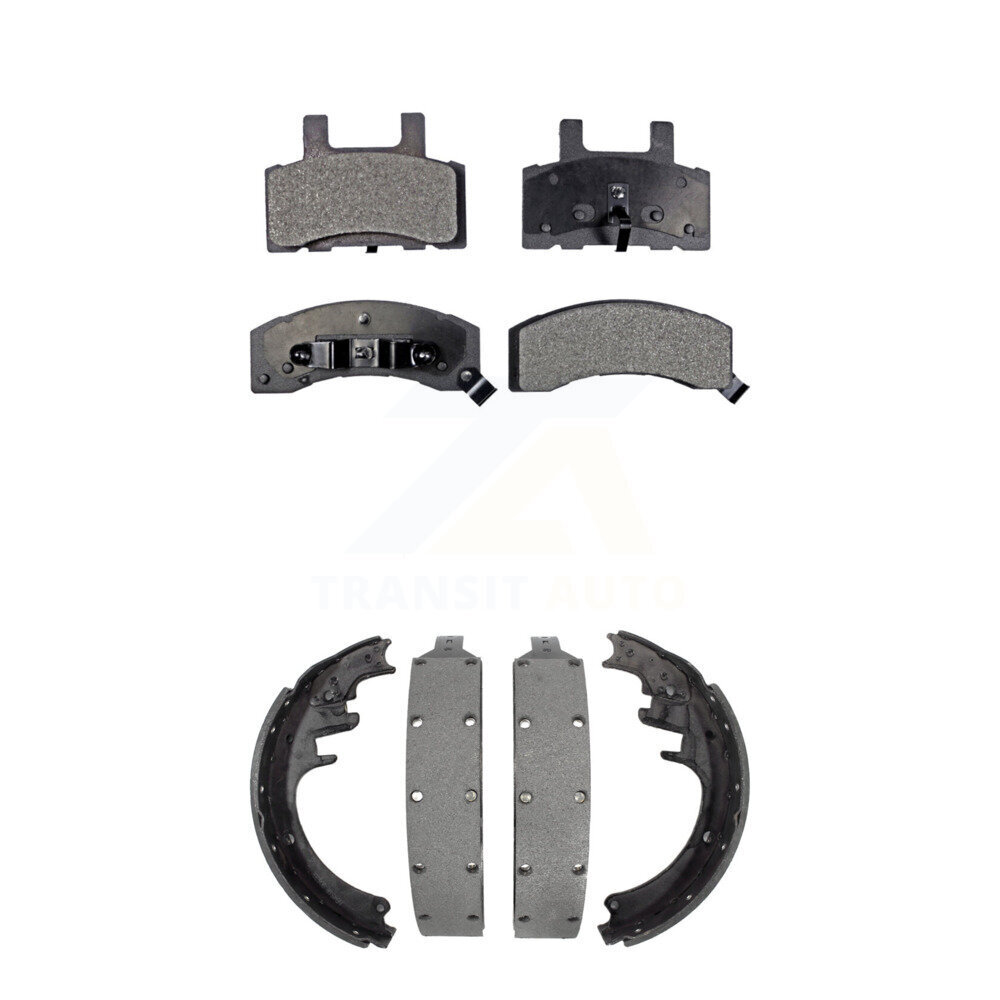 Transit Auto - KTN-100059 - Front and Rear Disc Brake Pad Kits