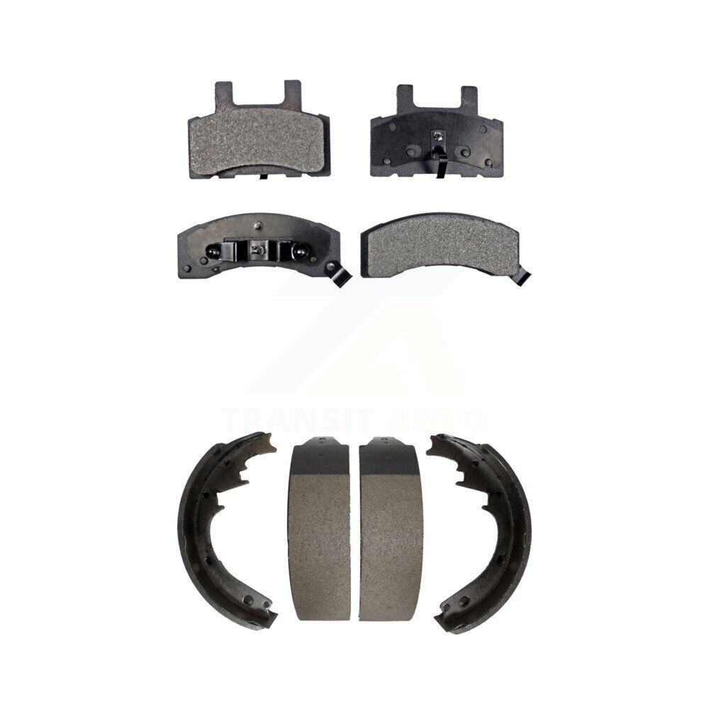 Transit Auto - KTN-100061 - Front and Rear Disc Brake Pad Kits