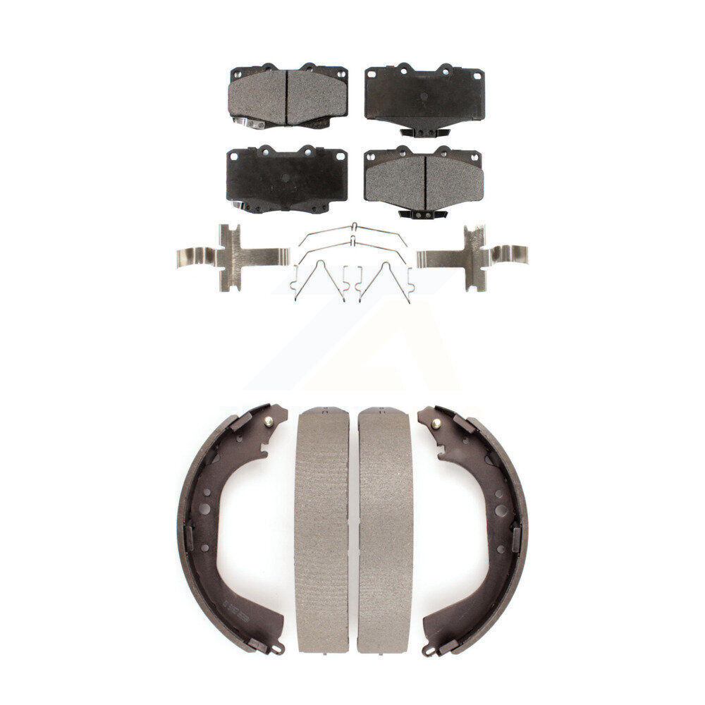 Transit Auto - KTN-100064 - Front and Rear Disc Brake Pad Kits