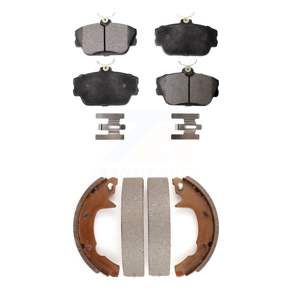 Transit Auto - KTN-100100 - Front and Rear Disc Brake Pad Kits