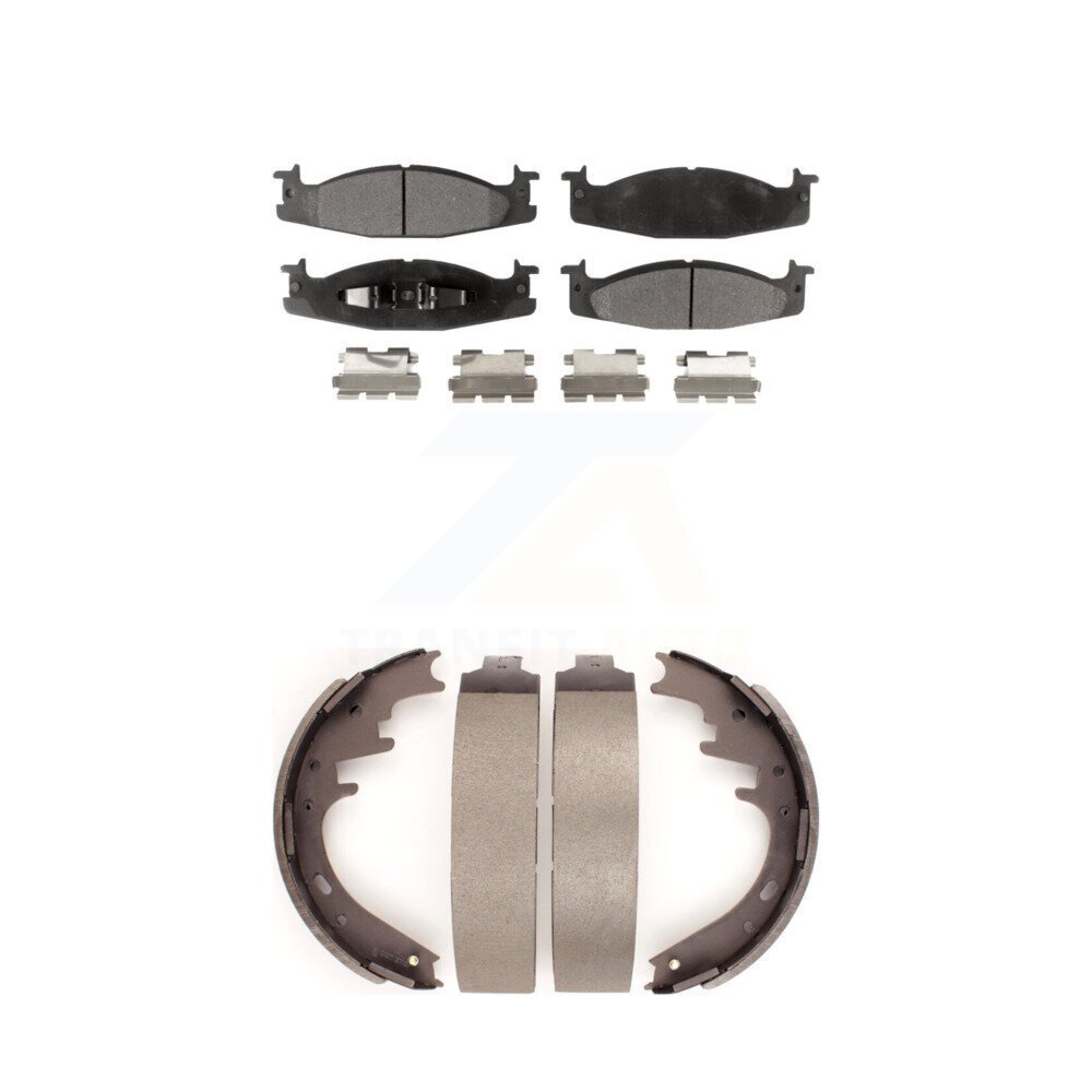 Transit Auto - KTN-100106 - Front and Rear Disc Brake Pad Kits
