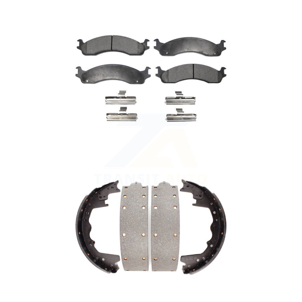 Transit Auto - KTN-100119 - Front and Rear Disc Brake Pad Kits