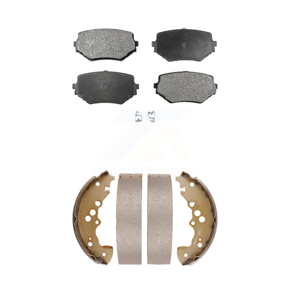 Transit Auto - KTN-100127 - Front and Rear Disc Brake Pad Kits