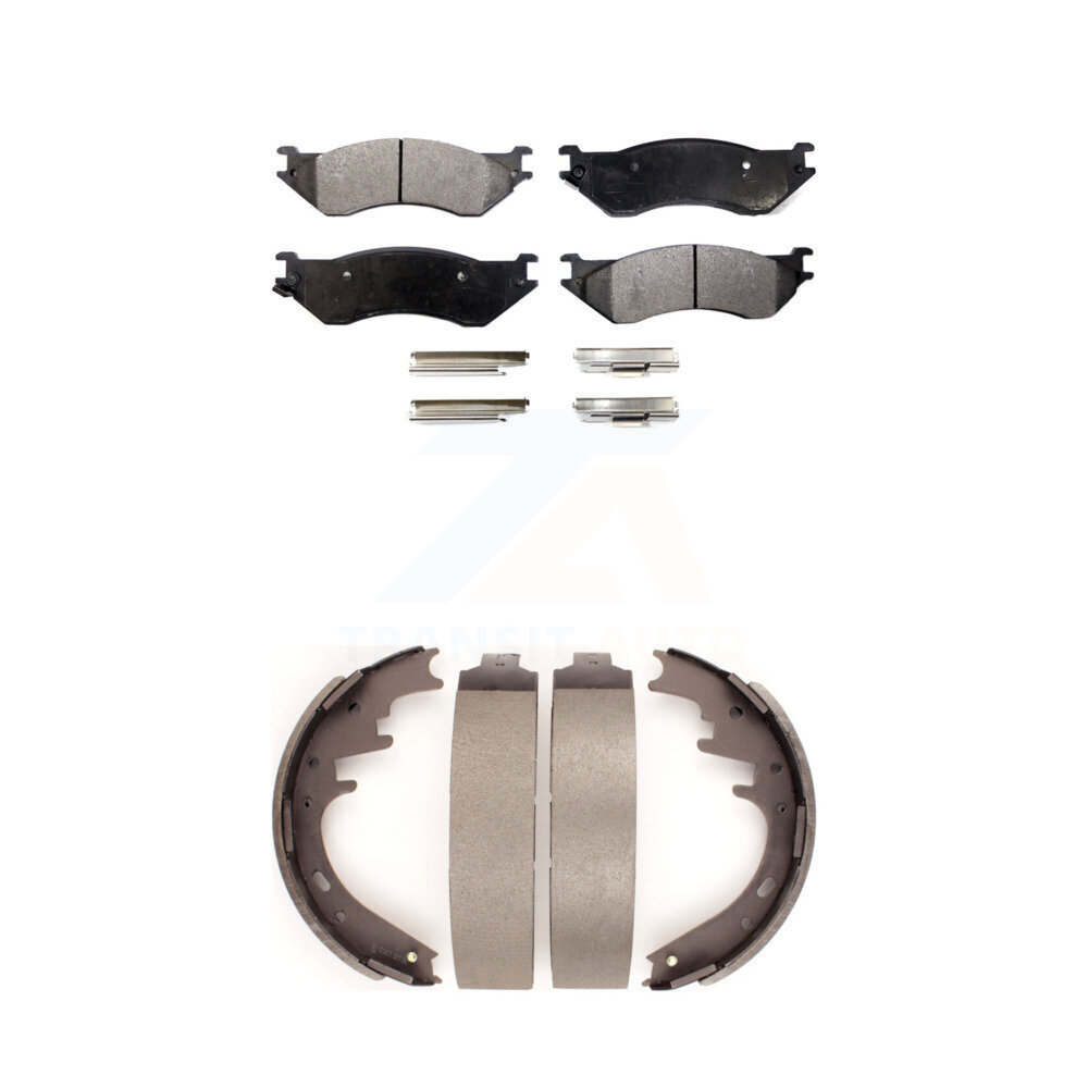 Transit Auto - KTN-100134 - Front and Rear Disc Brake Pad Kits