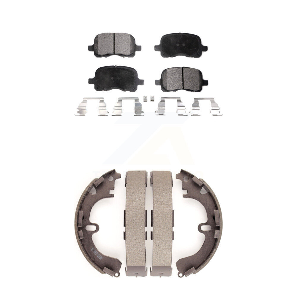 Transit Auto - KTN-100142 - Front and Rear Disc Brake Pad Kits