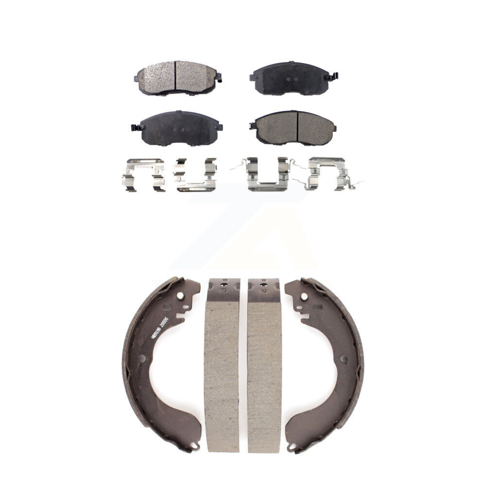 Transit Auto - KTN-100150 - Front and Rear Disc Brake Pad Kits