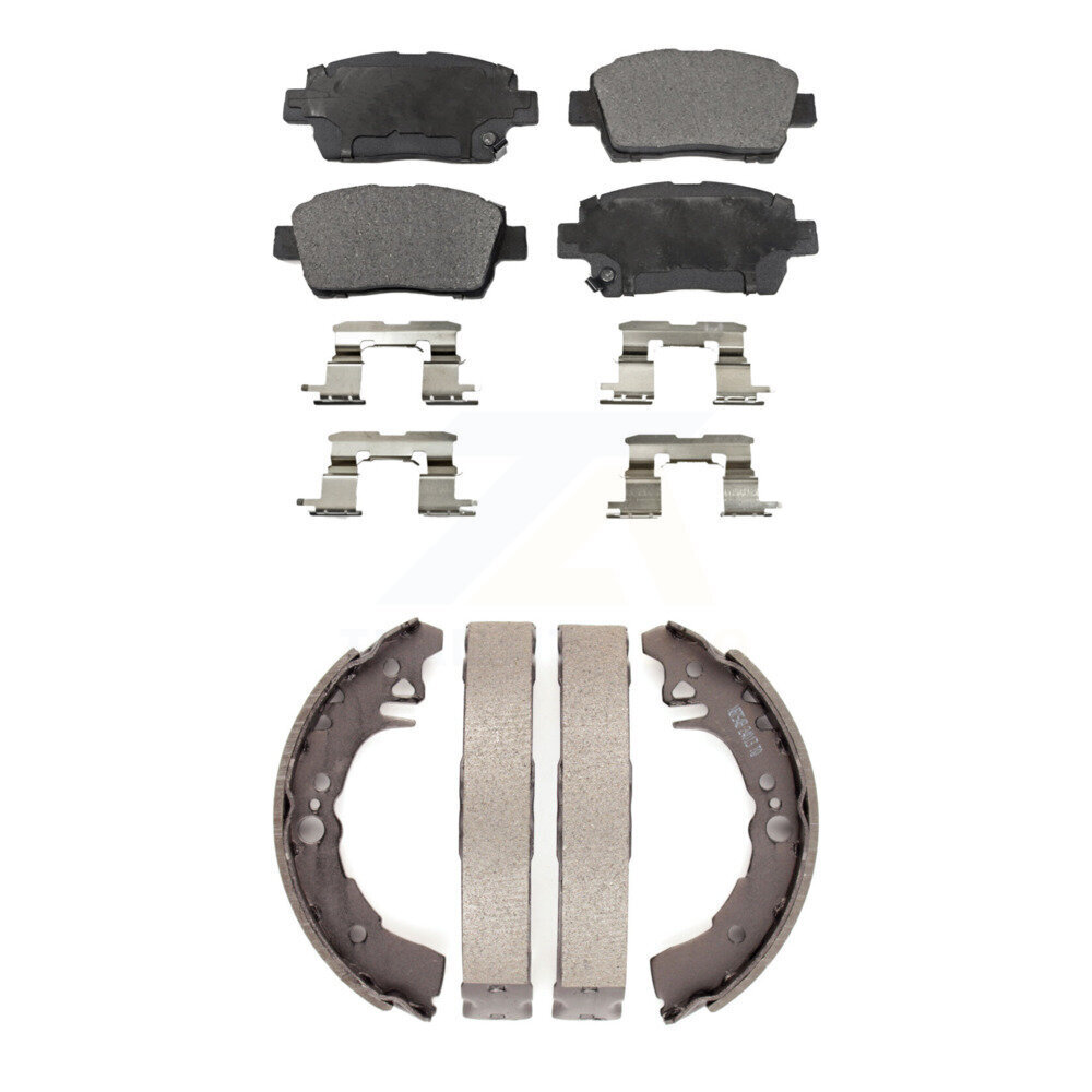 Transit Auto - KTN-100157 - Front and Rear Disc Brake Pad Kits