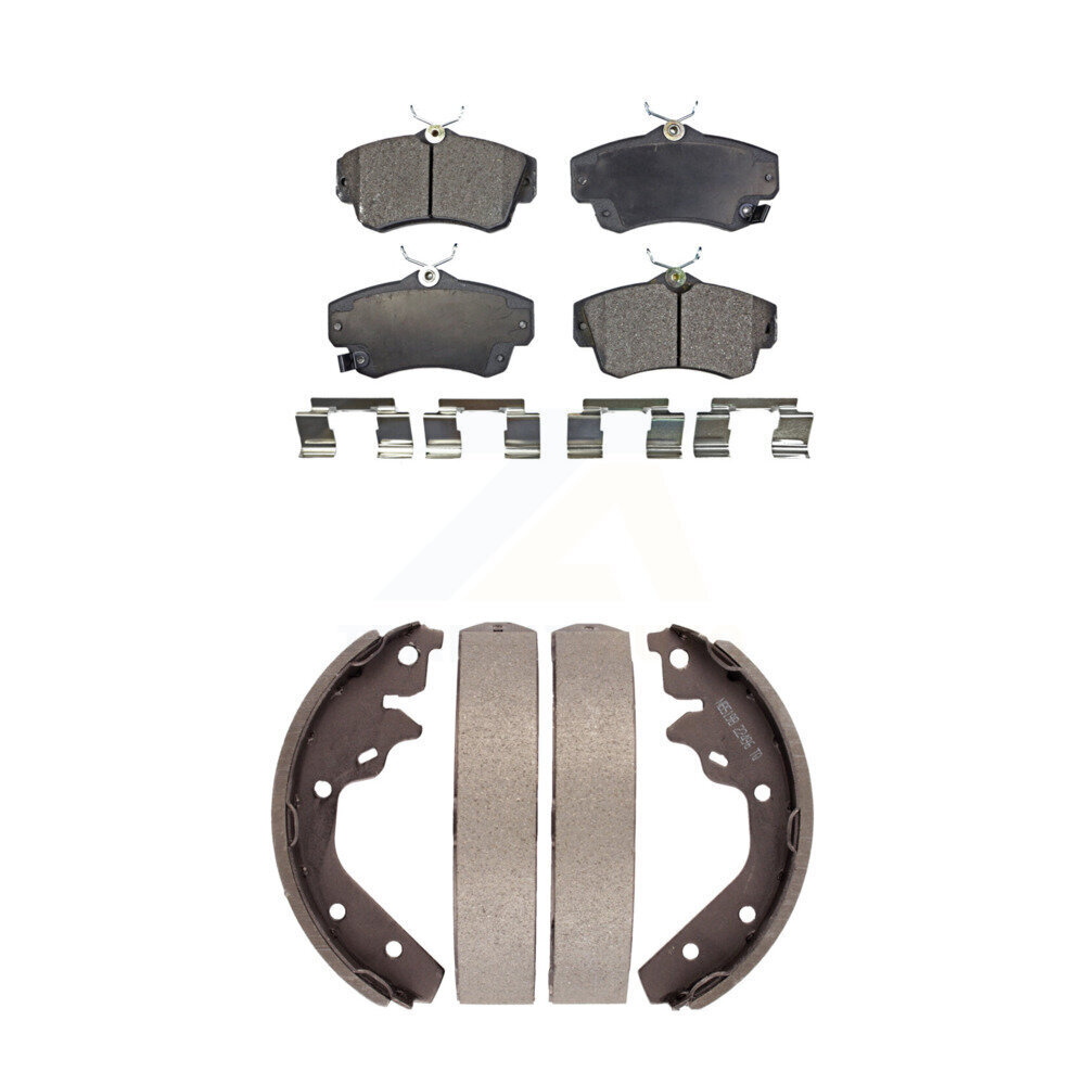 Transit Auto - KTN-100164 - Front and Rear Disc Brake Pad Kits