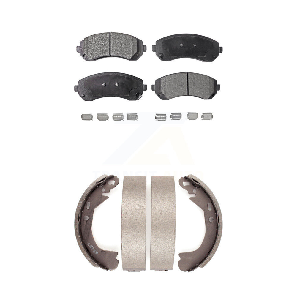 Transit Auto - KTN-100169 - Front and Rear Disc Brake Pad Kits