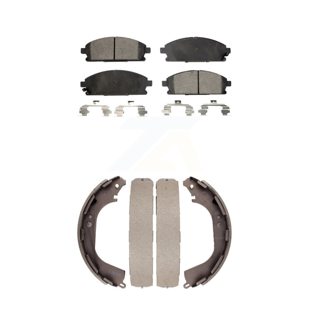 Transit Auto - KTN-100171 - Front and Rear Disc Brake Pad Kits