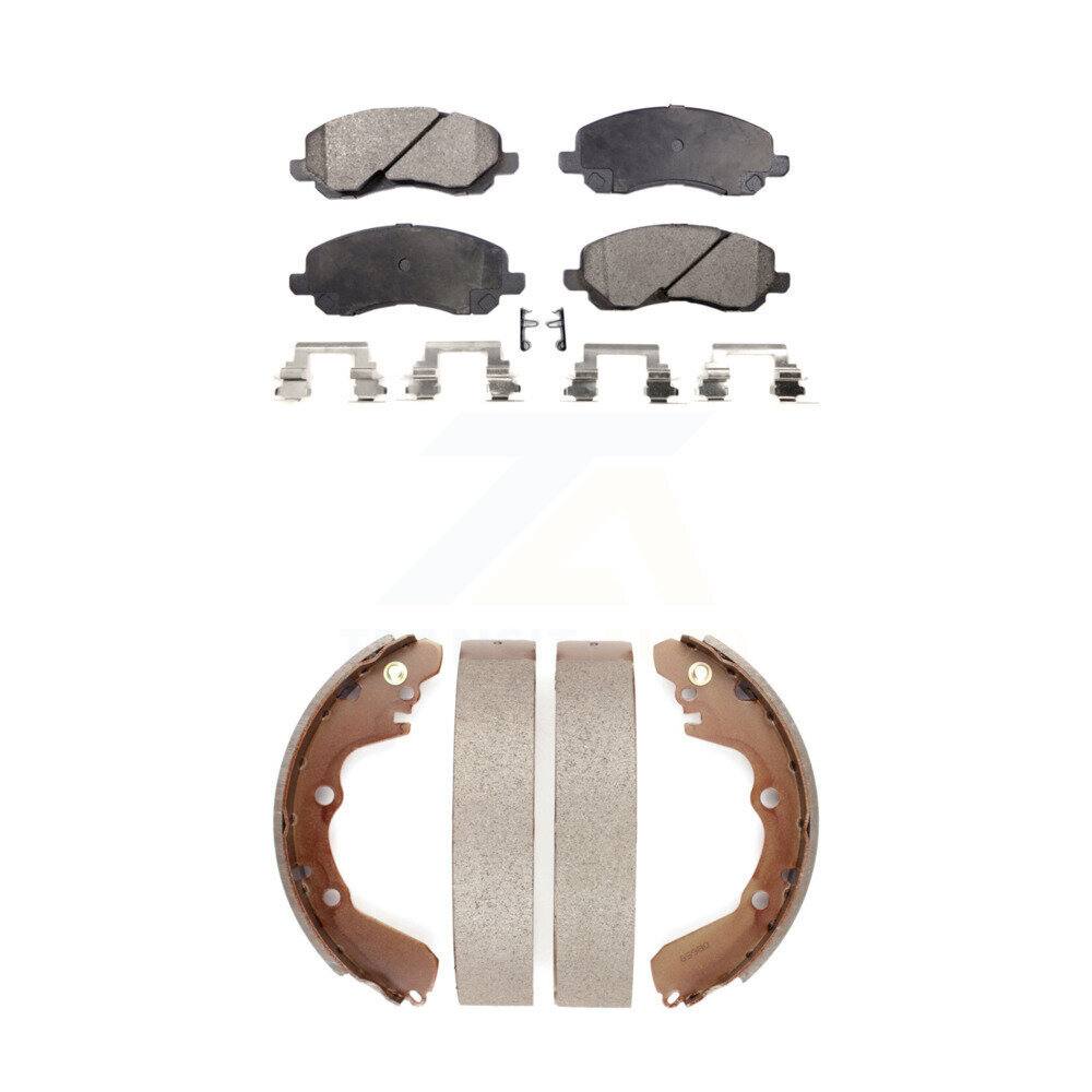Transit Auto - KTN-100182 - Front and Rear Disc Brake Pad Kits