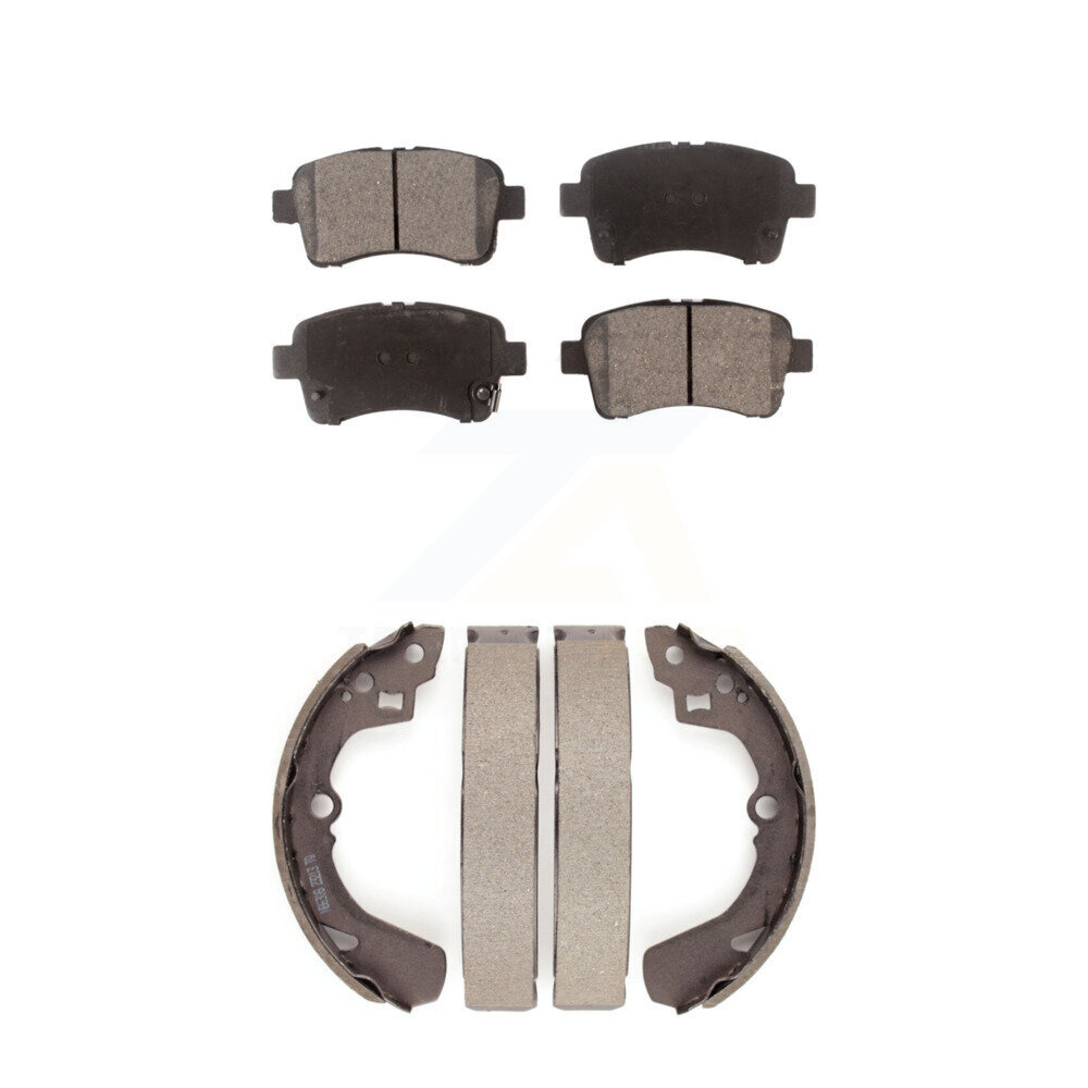 Transit Auto - KTN-100206 - Front and Rear Disc Brake Pad Kits