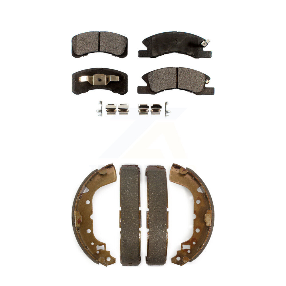 Transit Auto - KTN-100228 - Front and Rear Disc Brake Pad Kits