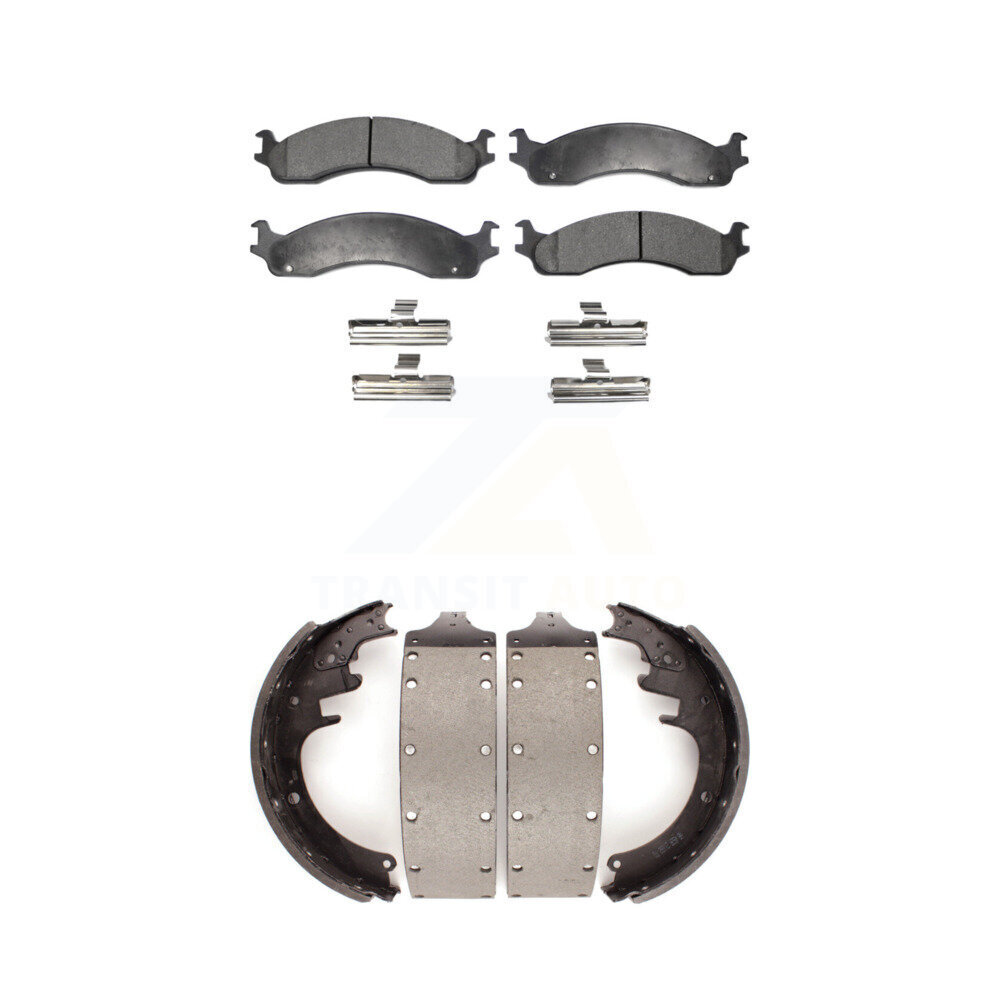 Transit Auto - KTN-100233 - Front and Rear Disc Brake Pad Kits