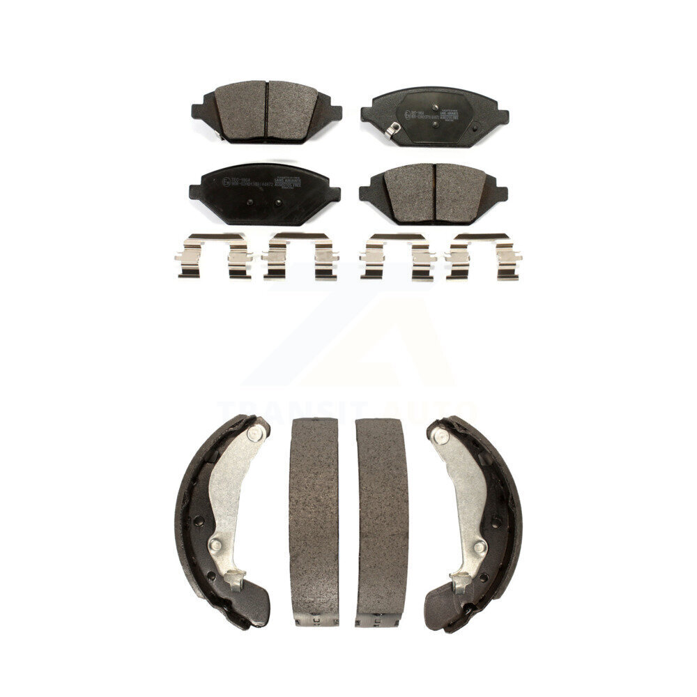 Transit Auto - KTN-100243 - Front and Rear Disc Brake Pad Kits