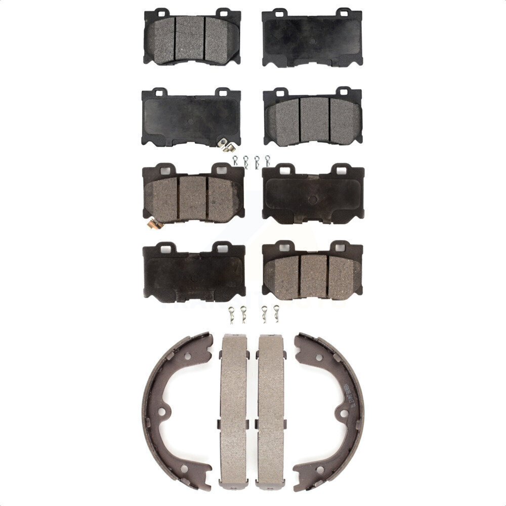 Transit Auto - KTN-100532 - Front and Rear Disc Brake Pad Kits
