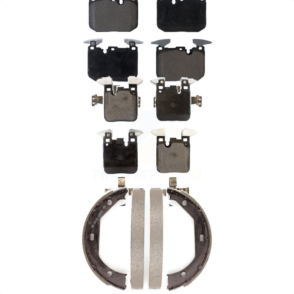 Transit Auto - KTN-100552 - Front and Rear Disc Brake Pad Kits
