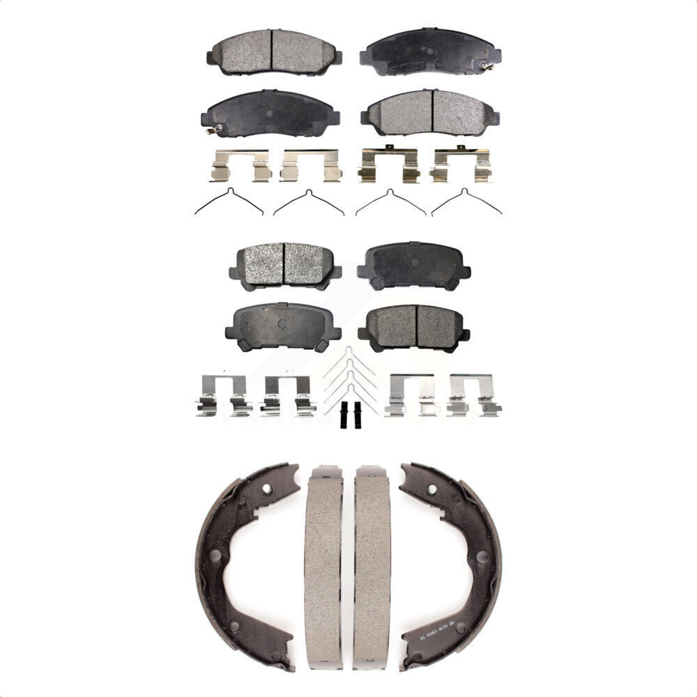 Transit Auto - KTN-100559 - Front and Rear Disc Brake Pad Kits